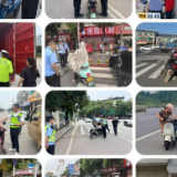 岳阳交警查处驾乘摩电车辆违法行为26872起