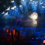 日观《洞庭幻境》夜读《今上岳阳楼》 沉浸式文旅赋能岳阳文化新表达
