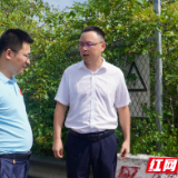 白再兴在南、北港河开展巡河工作