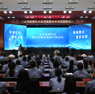 岳阳市检察机关数字检察成果展示推进会召开  10个优秀数字检察项目获表彰