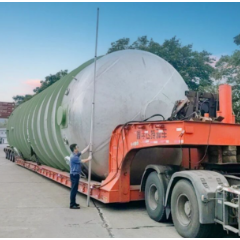 岳阳高速护航476吨“超级巨无霸”顺利启运