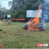 君山区天井山国有林场举行2025年森林火灾应急演练全面提升森林防火应急处置能力