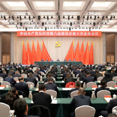 岳阳市委八届十次全体会议暨市委经济工作会议召开