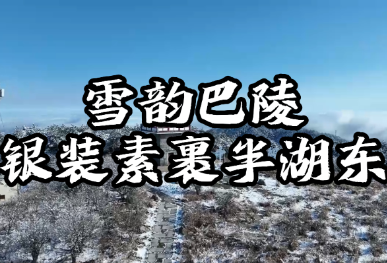 岳阳2026的N种打开方式丨雪韵巴陵，银装素裹半湖冬