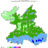 岳阳市气象台发布天气快报:全市多地出现暴雨冰雹 最大风力达13级
