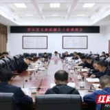 君山区委书记雷欣专题调度文体旅融合工作