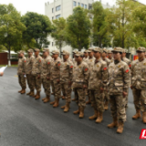 岳阳市君山区人武部组织应急排拉动点验暨实战演练