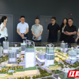 上海湘商(长三角)产业联盟一行来岳阳临港高新区考察交流