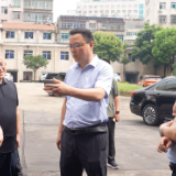 白再兴督导岳阳楼区城管环卫工作
