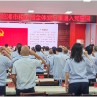 临湘市税务局召开庆祝中国共产党成立105周年暨2026年“两优一先”表彰大会
