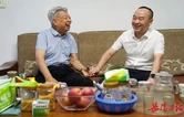 唐浩然看望慰问市级老同志