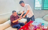 中国石化岳阳石油平江县公司开展走访慰问老党员活动