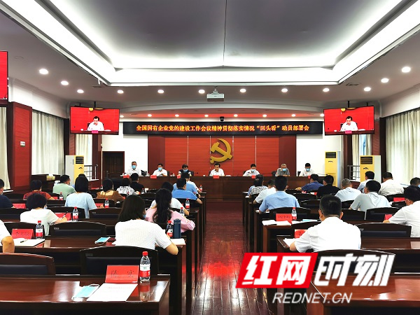 湖南省国资委召开国企党建“回头看” 动员部署会