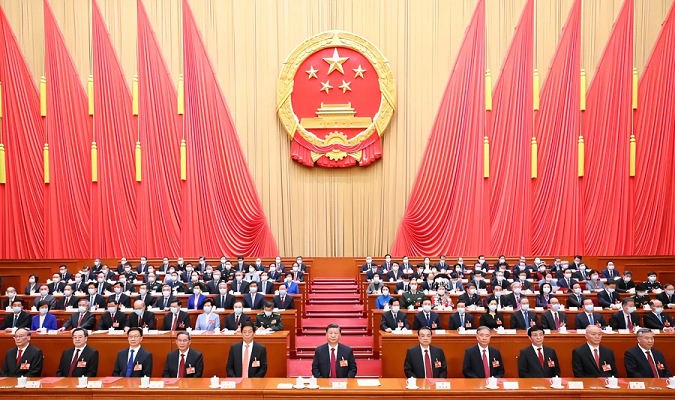 3月13日，第十四届全国人民代表大会第一次会议在北京人民大会堂胜利闭幕。（图片来源：新华社）.png