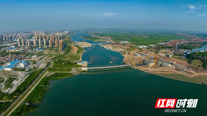 澧水石门至澧县航道建设艳洲枢纽工程  交通运输部和湖南省“十四五”重点水运建设项目.jpg