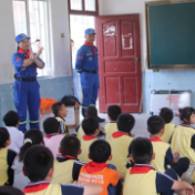 组图｜岳阳：安全度暑假 蓝天救援队“防溺水”宣讲走进卢塅小学