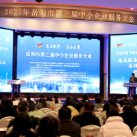 聚力赋能 益企发展 岳阳市举行第三届中小企业服务大会