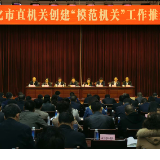 怀化市召开市直机关创建“模范机关”工作推进会