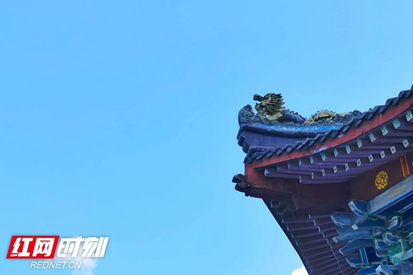 这几天，怀化的天空“颜值”爆表，蓝的透明，白的清纯，只消一眼，便让人沉醉。