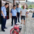 通道双江镇：农村团寨消防检查  创造安全居住环境