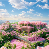 春回大地 中方县AI生花美如画