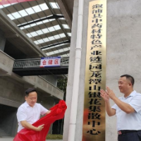 延伸产业链 夯实产业发展基础 溆浦（龙潭）山银花集散中心建成揭牌