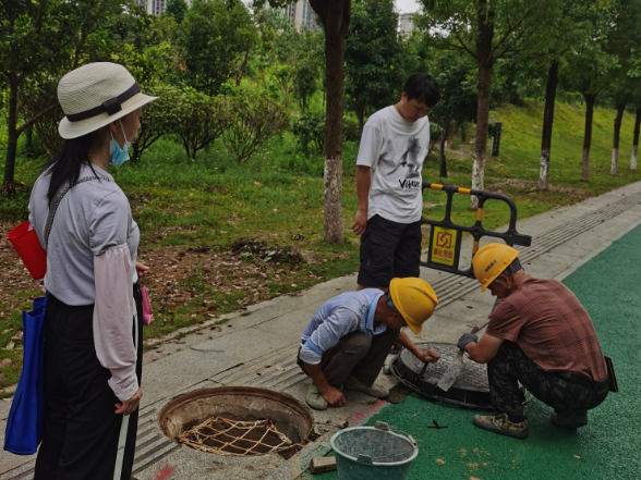 “一迎三创”在行动丨鹤城区盈口街道：社区“吹哨”解民忧  部门“报到”除隐患