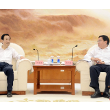 湖南省政府在京与中国石化集团公司举行会谈 许达哲张玉卓出席