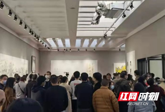 长沙画院美术作品展开幕 大美丹青展现星城百年记忆