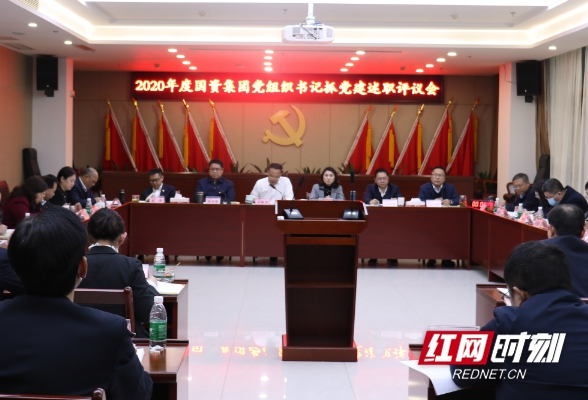 湖南省国资集团党委召开2020年度所属企业党组织书记抓党建述职评议会