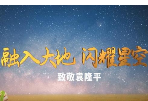 融入大地 闪耀星空 ——致敬袁隆平