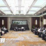 许达哲与深圳知名民营企业家代表考察团一行座谈