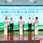 建行湖南省分行与省农业农村厅、省乡村振兴局签署战略合作协议