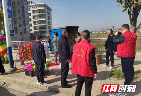 邵东两市塘街道：开展清明节前烟花爆竹“打非治违”专项整治行动