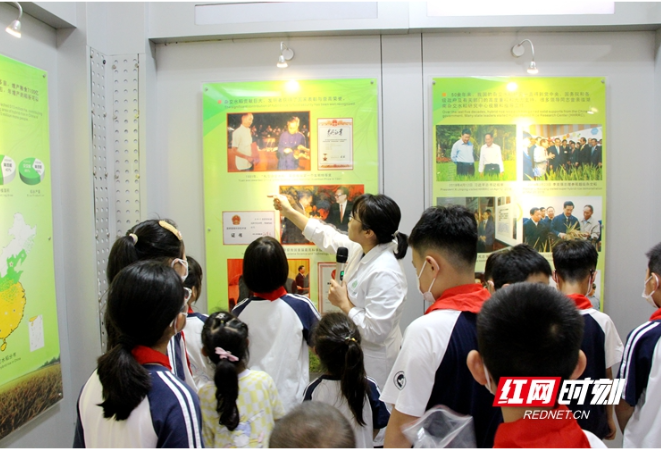 小学“牵手”大学开展耕读教育 共同缅怀袁隆平院士