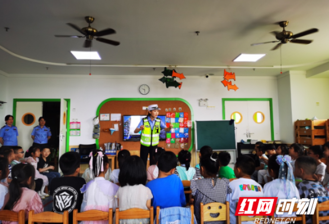 沅江：交通宣传进校园 护航安全助成长