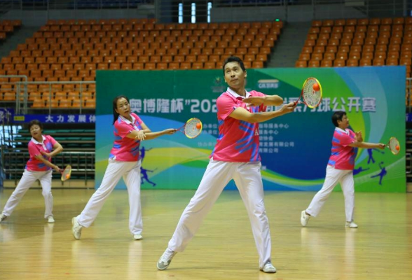 2023年湖南省柔力球公开赛在株洲举行
