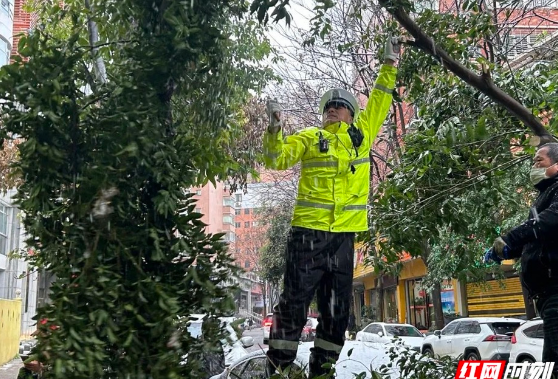 高速临时限速提醒！以雪为令！湖南交警全员在路上