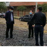 邵阳市安委办检查指导大祥区马路市场安全隐患专项整治工作