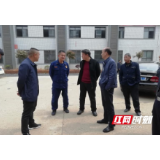 大祥区副区长肖小鑫赴蔡锷乡调研“基层消防上台阶”三年行动工作