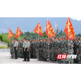 武冈市人武部：“民兵活动日”擦亮“迷彩底色”