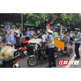 邵阳交警全员上路 全面开展电动车行车秩序综合整治