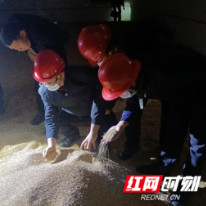 省粮食和物资储备局调研邵阳县粮食安全和仓储工作