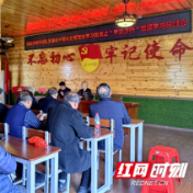 邵阳市税务局退休干部党总支部开展党史学习教育之《学史力行》专题学习研讨