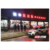 邵东市公安局流泽派出所扎实开展春节期间“四保”工作