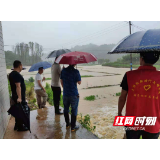 暴雨来袭 大祥区干部群众奋战防汛抢险一线