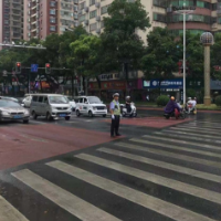 邵阳交警优化城区交通组织 道路更畅行