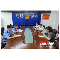 北塔交警：规范教练车线路 提升办实事水平