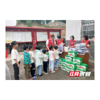 邮储银行邵东市支行开展“关爱留守儿童”主题党日活动