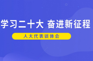 海报 | 学习二十大 奋进新征程——邵阳人大代表谈体会（一）